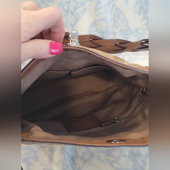 Coach Chelsea Optic Signature Hobo shoulder bag 2007 - Picture 9 of 14